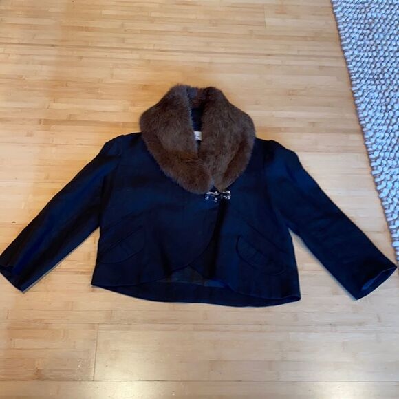 Yigal Azrouel fur trimmed blazer - Picture 2 of 8